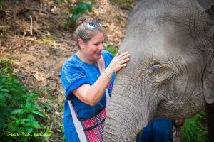 elephant sanctuary volunteer