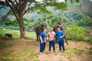elephant sanctuary volunteer