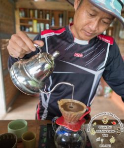 home coffee roastery, Chiang Mai with Jack